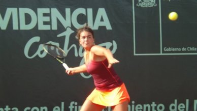 Fernanda Brito avanzó a segunda ronda del ITF de Santa Cruz en ... - Cooperativa.cl
