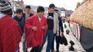 Evo Morales despidió expedición que pretende viajar desde Chile a Australia en balsa