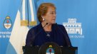 Así enfrentó la Presidenta Bachelet a las preguntas por los dichos de Compagnon