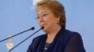 Bachelet por acusaciones de Compagnon: Es la Fiscalía quien debe responder