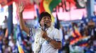 Evo Morales aceptó postularse a una nueva reelección en los comicios de 2019