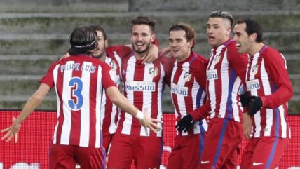 Atlético de Madrid venció de visita a Eibar en España