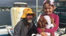 Padre e hija llegaron a Australia tras un mes a la deriva en el mar