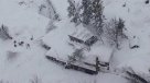 Avalancha de nieve sepultó hotel tras terremotos en Italia