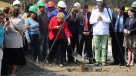 Presidenta Bachelet puso primera piedra en centro para adultos mayores en Huechuraba