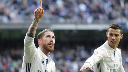 Sergio Ramos fue figura en el triunfo de Real Madrid ante Málaga