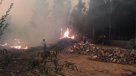 40 viviendas afectadas por incendio forestal en Parral