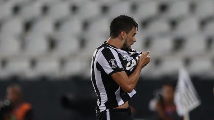 Rodrigo Pimpao volvió a ser el héroe de Botafogo en la Copa Libertadores