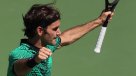 Roger Federer conquistó su quinto título en Indian Wells