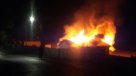 Incendio afectó a ex subcomisaría de Carabineros en Ercilla