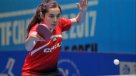 Valentina Ríos ganó el título sub 21 del Chile Open de tenis de mesa