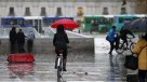 Las lluvias se dejaron sentir con fuerza en la Región Metropolitana