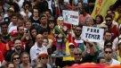 Miles de brasileños protestaron contra Temer en la calles de Río