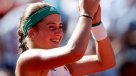 Jelena Ostapenko dio el gran golpe ante Simona Halep y ganó Roland Garros
