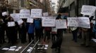 Apoderados y alumnos del Instituto Nacional se manifestaron contra las tomas