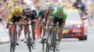 Rigoberto Urán ganó la novena etapa del Tour de Francia tras un infartante final