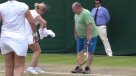 Un aficionado protagonizó el punto más bizarro de Wimbledon 2017