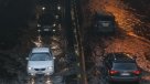Paso bajo nivel en Las Condes quedó inundado tras rotura de matriz