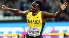 Jamaicano Omar McLeod celebró en los 110 metros vallas del Mundial