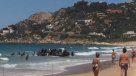 Captan el momento en que inmigrantes desembarcaron en una playa de Cádiz
