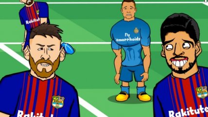 La divertida parodia del choque entre Real Madrid y Barcelona por la Supercopa