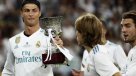 Cristiano Ronaldo también celebró la conquista de la Supercopa de España