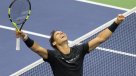 La celebración de Rafael Nadal tras conquistar el US Open por tercera vez