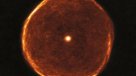 Alma captó burbuja de materia expulsada alrededor de la estrella U Antliae