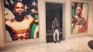 Floyd Mayweather exhibió mural de Conor McGregor en su mansión de Beverly Hills