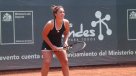 Fernanda Brito debutó con una victoria en el dobles del ITF de Buenos Aires