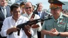 Rusia donó a Filipinas 5.000 rifles Kalashnikov para luchar contra ISIS