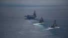 Japón y Estados Unidos iniciaron maniobras navales conjuntas