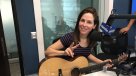 María Colores llegó acompañada de su guitarra a Una Nueva Mañana