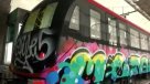 Indignación por grafitis en la nueva línea 6 del Metro que tendrán millonario costo