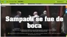 Prensa argentina habló de un Sampaoli que se fue de boca en insólita discusión con policía