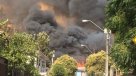 Bomberos informó de dos fallecidos por incendio de seis viviendas en Renca