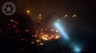 Incendio forestal en Puente Alto movilizó a Bomberos