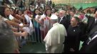 Reclusa interpeló al papa Francisco en su llegada a la Cárcel de Mujeres