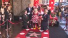 Minnie Mouse recibió una estrella en el Paseo de la Fama