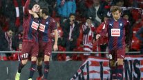 Eibar y Fabián Orellana rescataron un empate ante Athletic de Bilbao en España