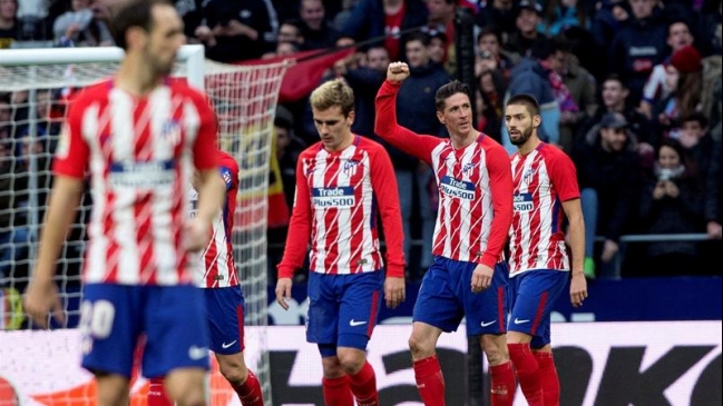 Atlético Madrid superó a Las Palmas y se mantiene en la segunda posición en España