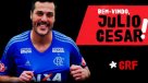 El portero Julio César retornó a Flamengo tras 14 años
