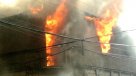 Incendio en el centro de Concepción dejó a una treintena de damnificados