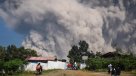 La erupción del volcán Sinabung en Indonesia