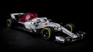 Sauber incorporó el rojo a la imagen de su monoplaza para el 2018