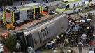 Accidente múltiple en Valparaíso dejó decenas de lesionados
