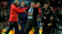 Técnico de Sevilla aún celebra el triunfo sobre M. United: Fue como ganar una copa