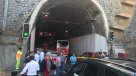 Bus se incendió al interior del Túnel Zapata