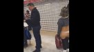 Viralizan registro de mujer en colaless en un aeropuerto