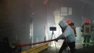 Puerto Montt: Incendio dejó a nueve damnificados en ladera de cerro